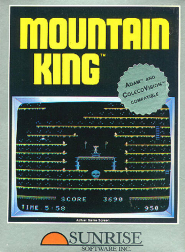 Mountain King box art for Colecovision